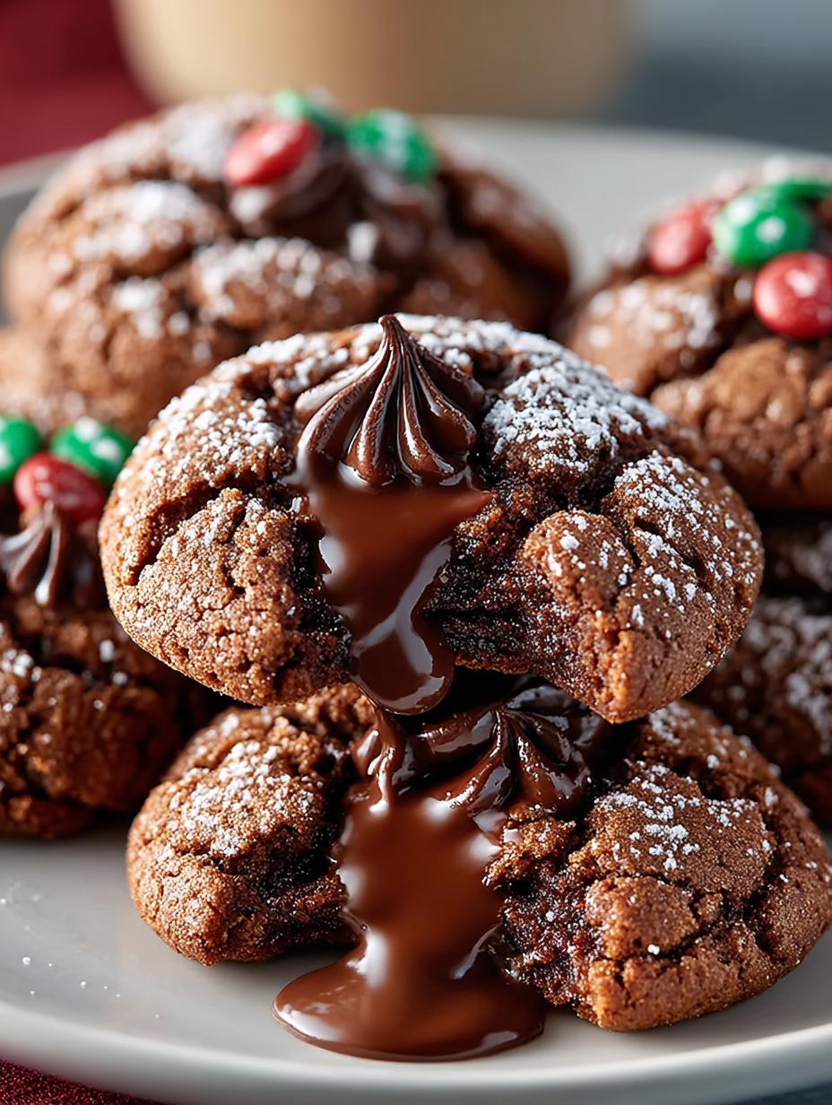 Chocolate Blossom Cookies Youll