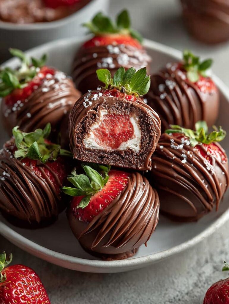Chocolate Covered Strawberry Buttercreams