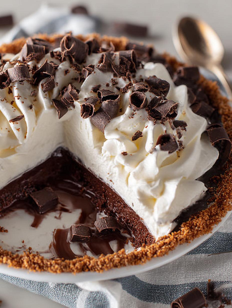 Chocolate Cream Cheese Pie