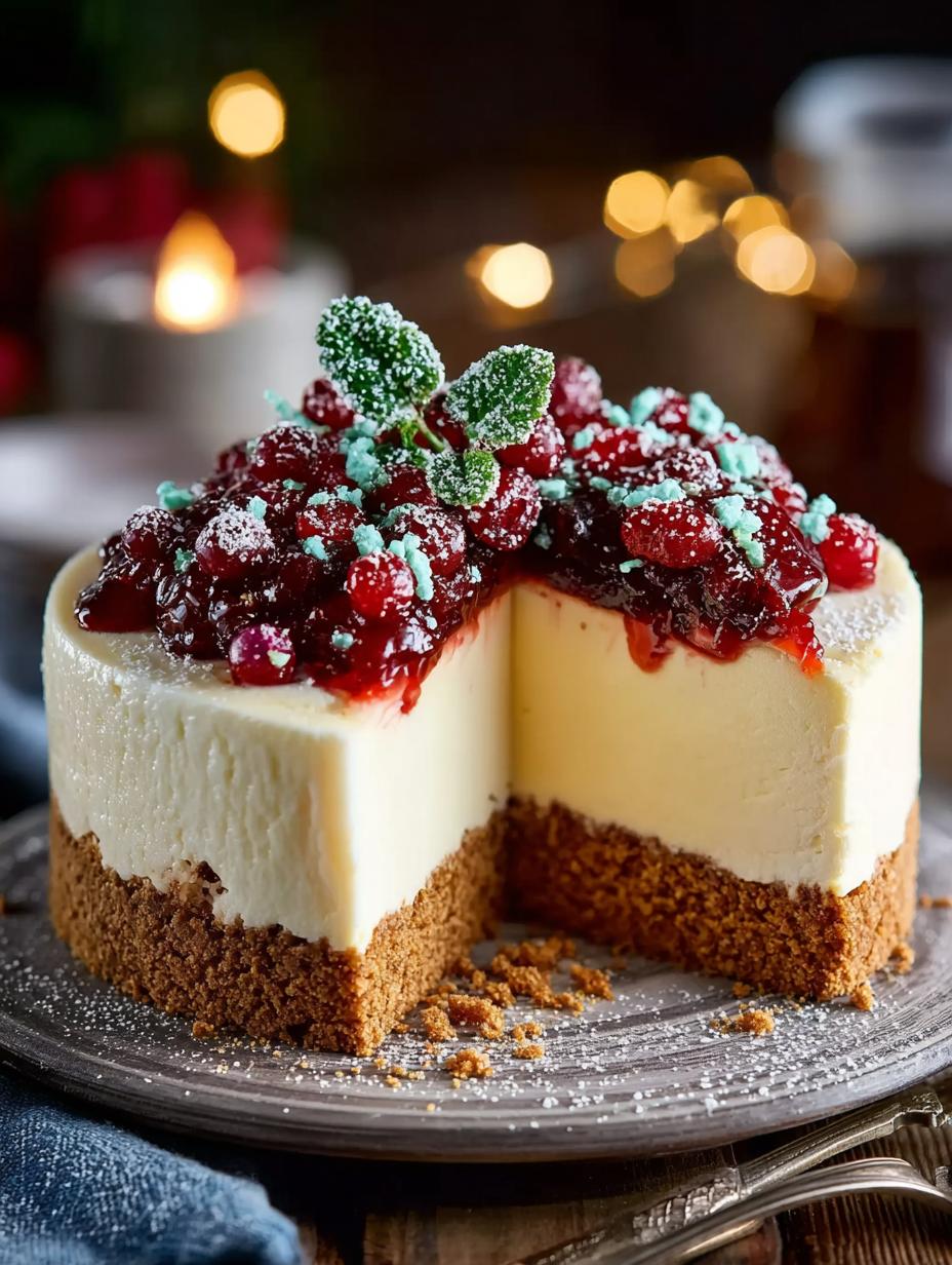Christmas Cheesecake: 7 Reasons to Love This Delight - Christmas Cheesecake - main visual representation