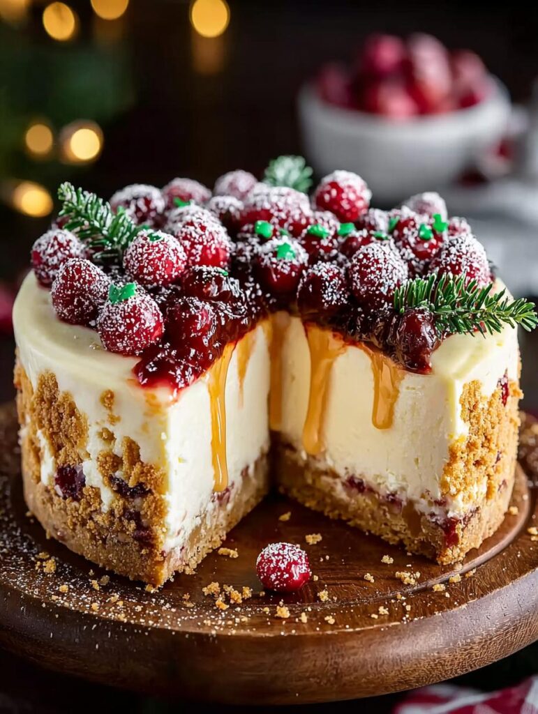 Christmas Cheesecake