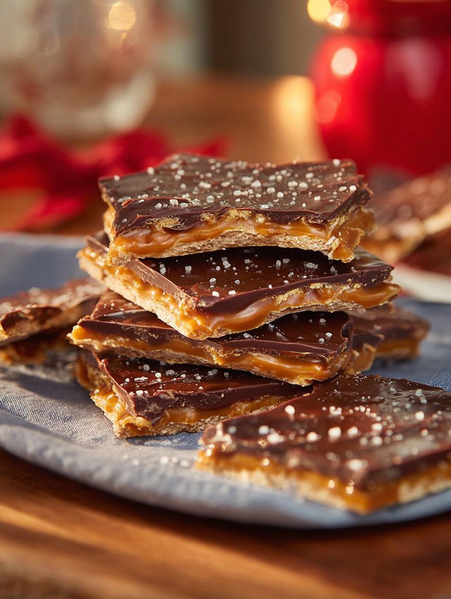Christmas Crack Saltine Toffee: 5 Irresistible Recipes - Christmas Crack Saltine Toffee - additional detail