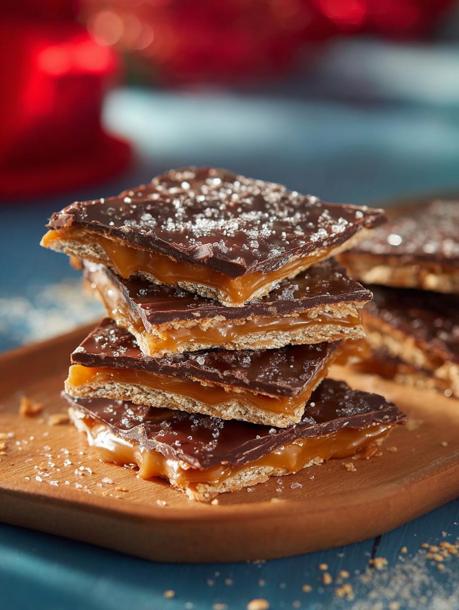 Christmas Crack Saltine Toffee