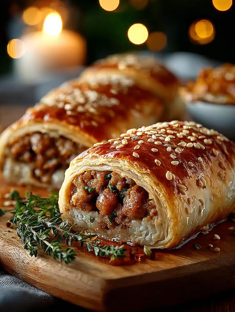 Christmas Sausage Rolls