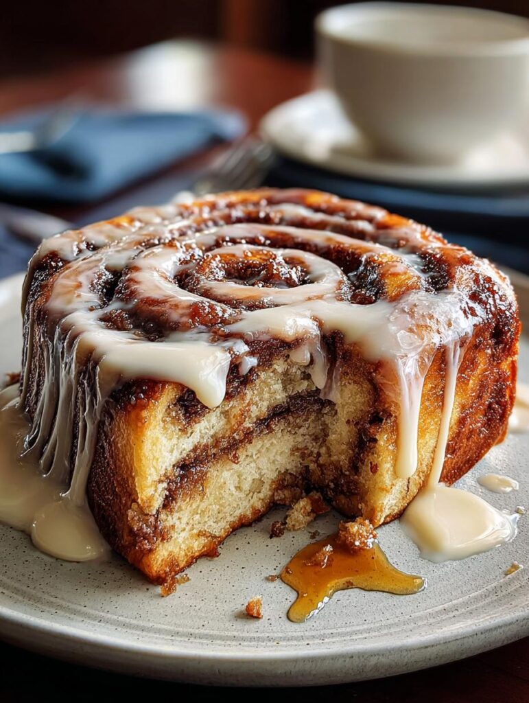 Cinnamon Roll Cake