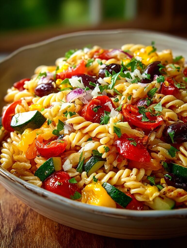 Cowboy Pasta Salad Summer