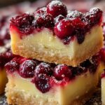Cranberry Lemon Bars