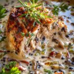 Creamy Crockpot Chicken Black