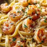 Creamy Garlic Shrimp Pasta