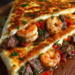 Creole Steak Shrimp Quesadillas