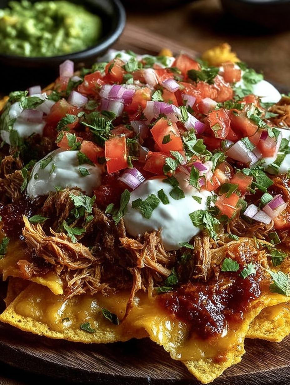 Crispy Pot Carnitas Nachos: 7 Irresistible Layers of Flavor - Crispy Pot Carnitas Nachos - main visual representation