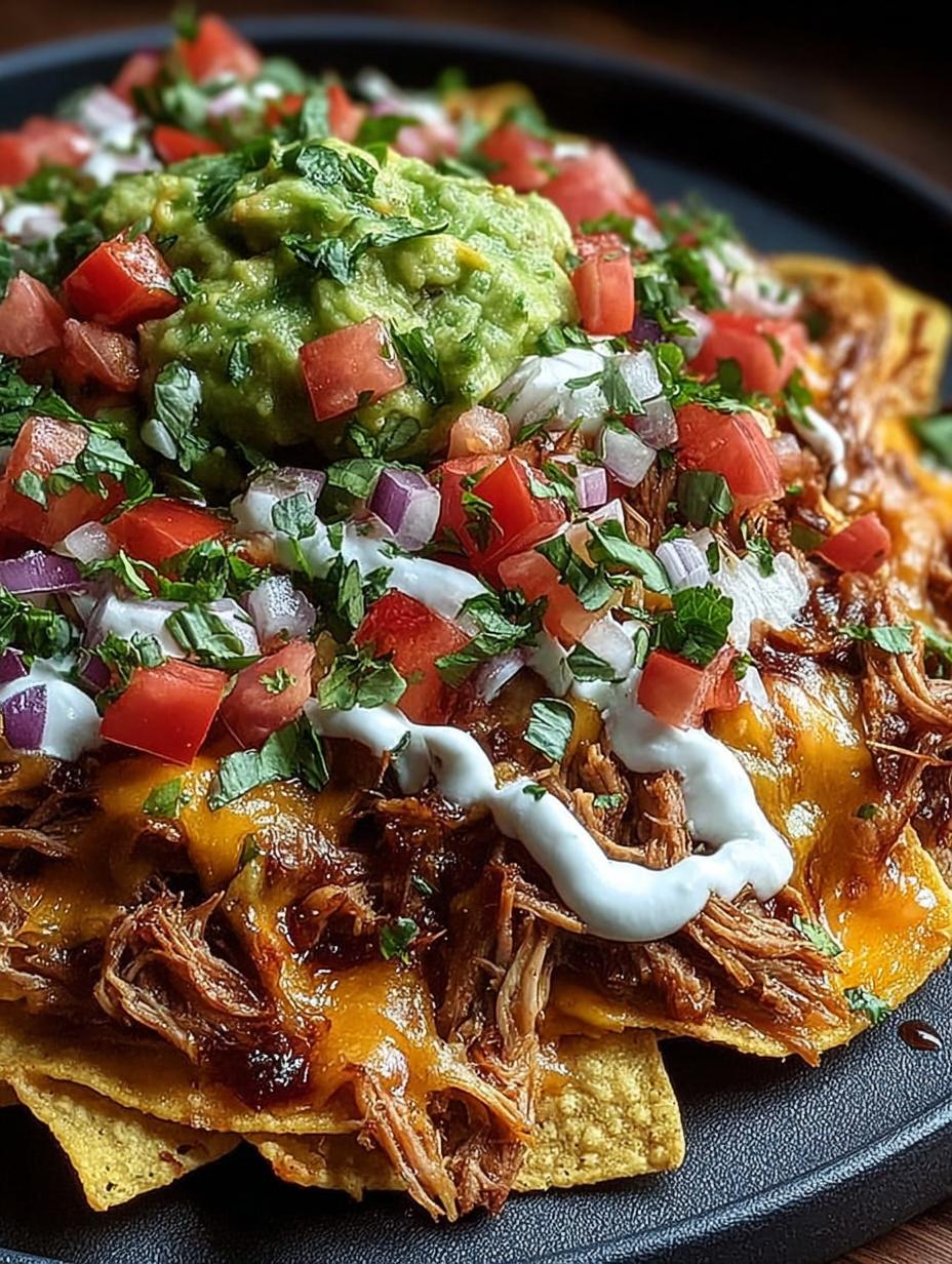 Crispy Pot Carnitas Nachos: 7 Irresistible Layers of Flavor - Crispy Pot Carnitas Nachos - additional detail