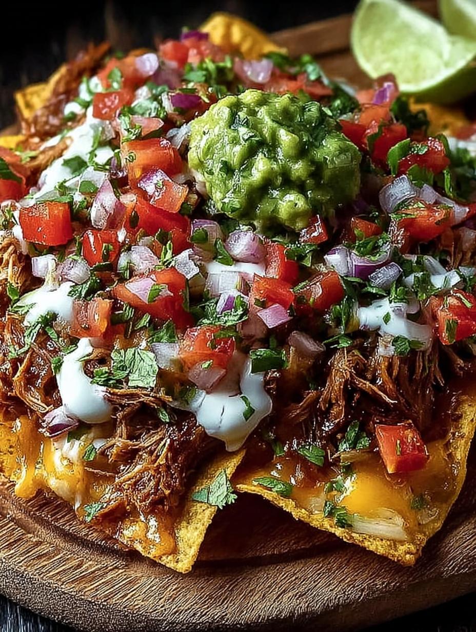 Crispy Pot Carnitas Nachos
