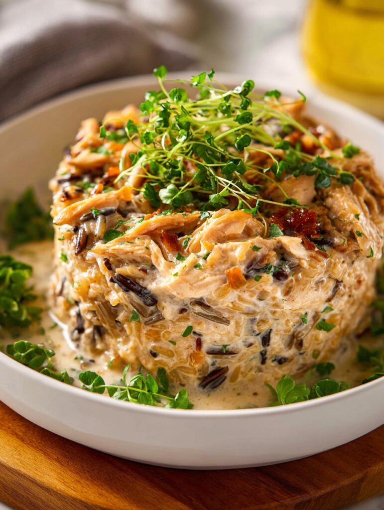 Crockpot Chicken Wild Rice