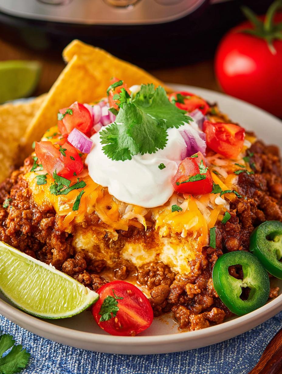 Delicious Crockpot Taco Casserole for Easy Weeknight Meals - Crockpot Taco Casserole - main visual representation