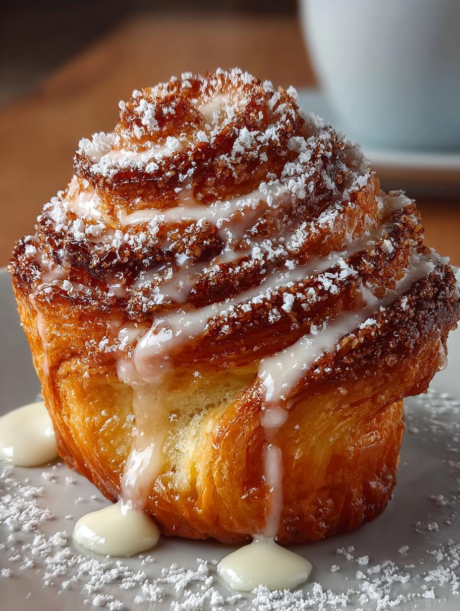 Cruffins with Cinnamon