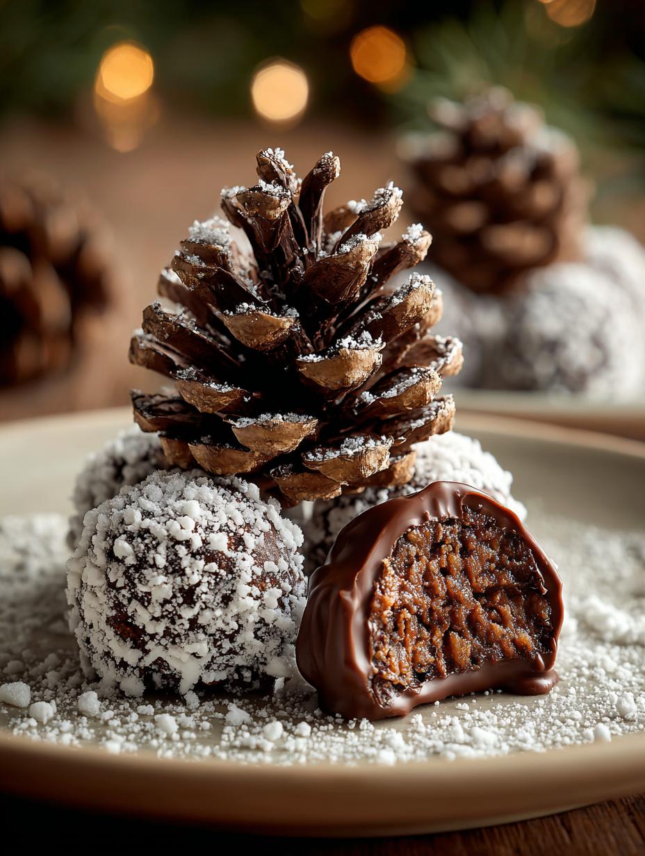 Delightful Pine Cone Truffles: 5 Festive Treats to Love - Delightful Pine Cone Truffles - additional detail
