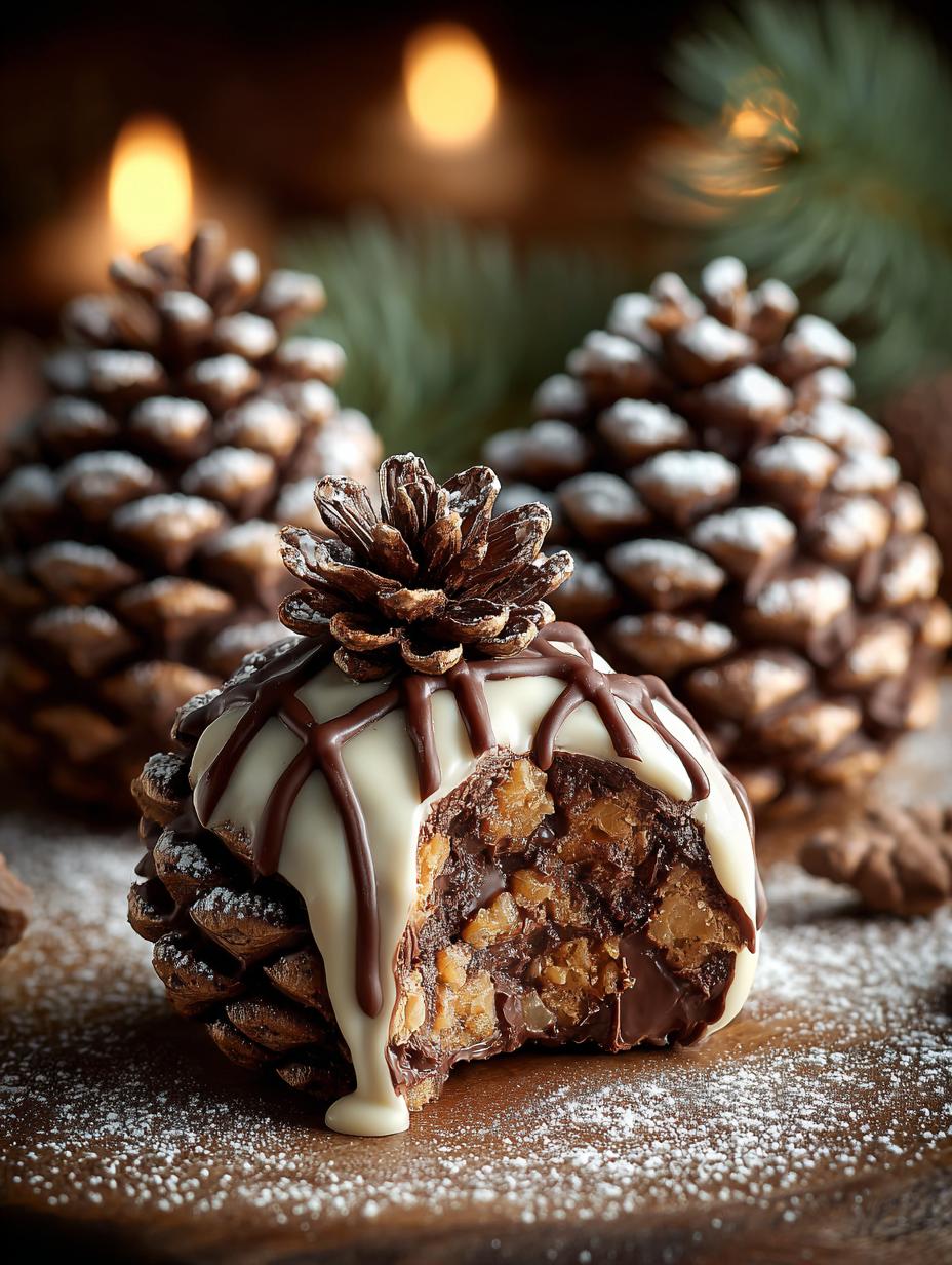 Delightful Pine Cone Truffles