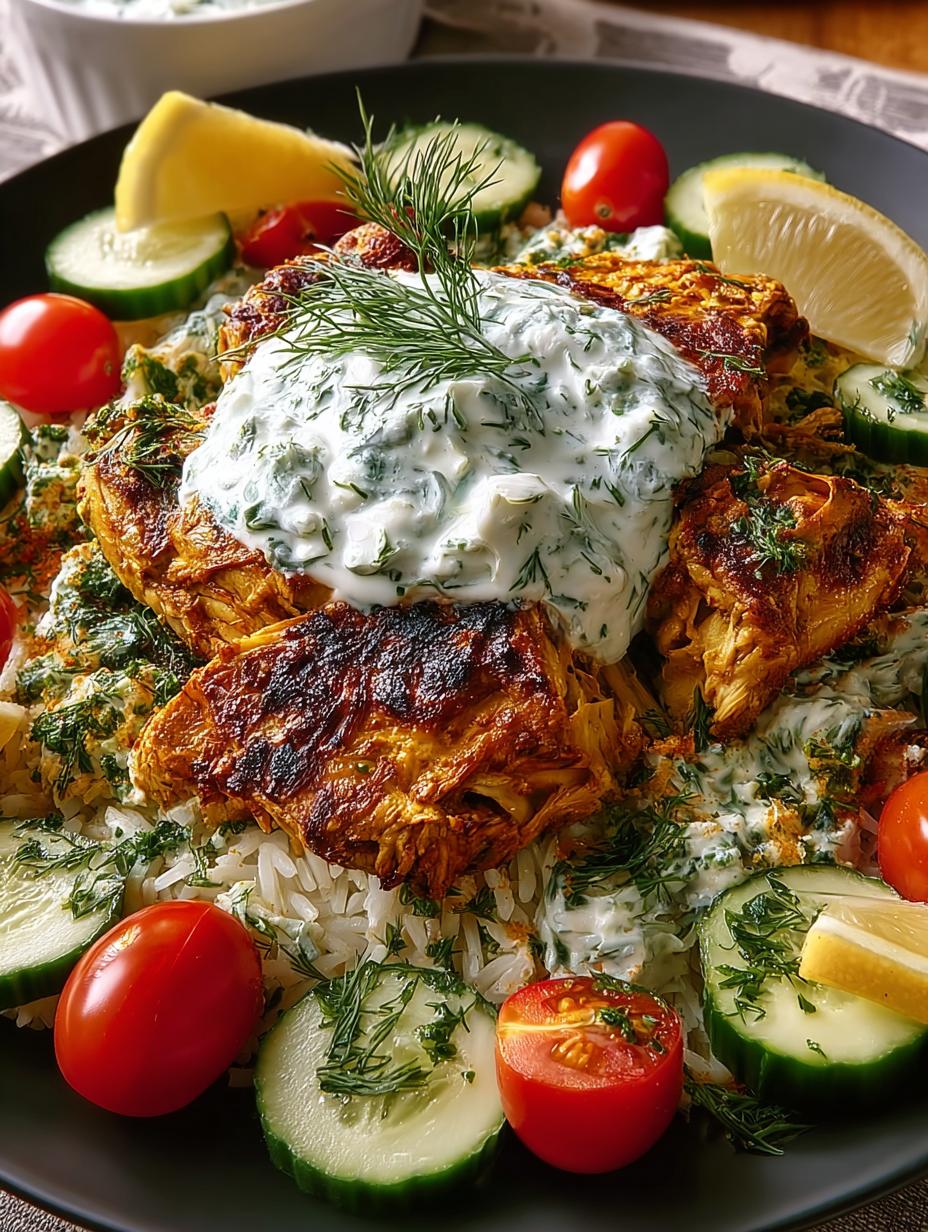 Dump Bake Chicken Tzatziki