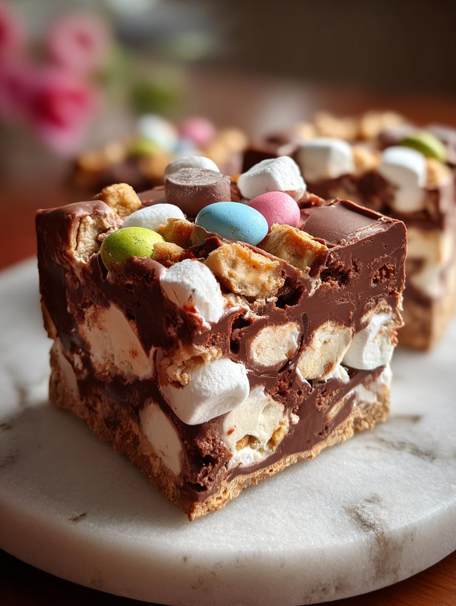 Easter Rocky Road: 7 Delightful No-Bake Treats to Enjoy - Easter Rocky Road - main visual representation