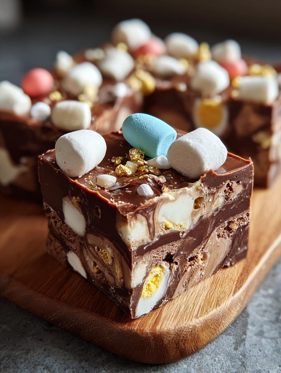 Easter Rocky Road: 7 Delightful No-Bake Treats to Enjoy - Easter Rocky Road - additional detail