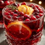 Festive Holiday Punch Refreshing