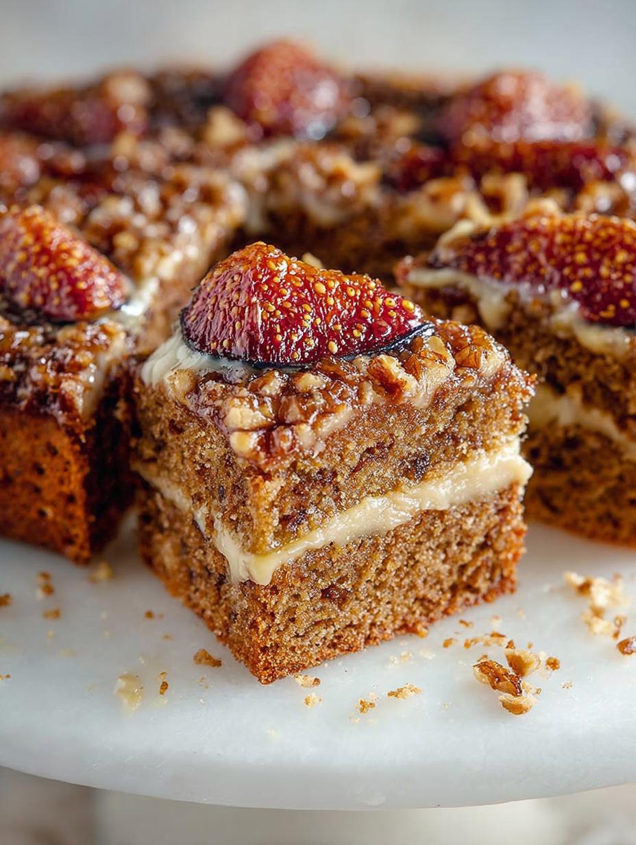 Fig Walnut Cake