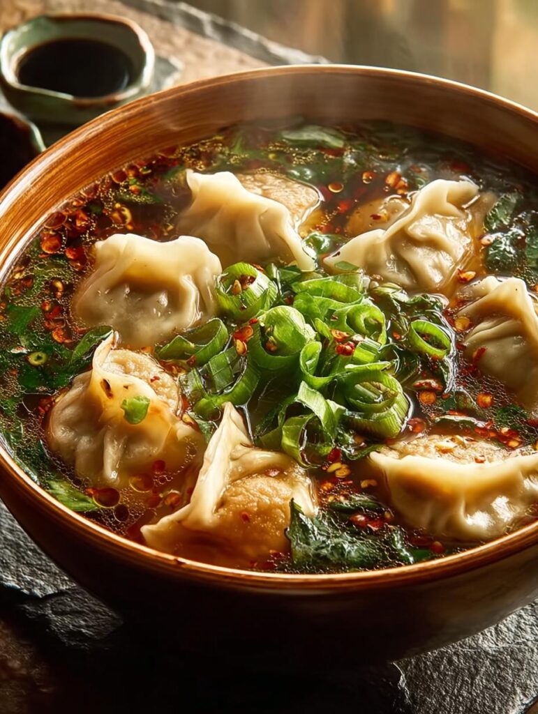 Flavorful Potsticker Soup Comfort