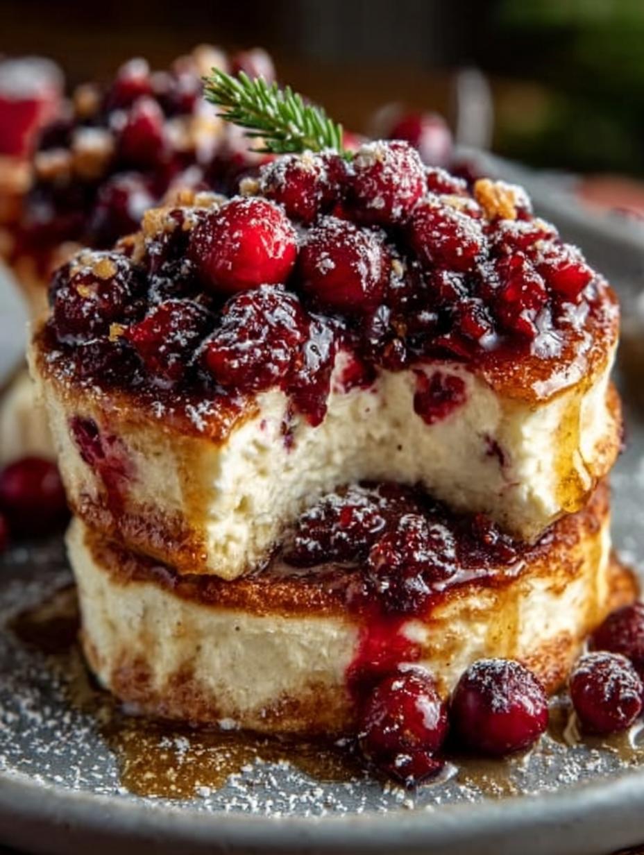Fluffy Cranberry Orange Ricotta