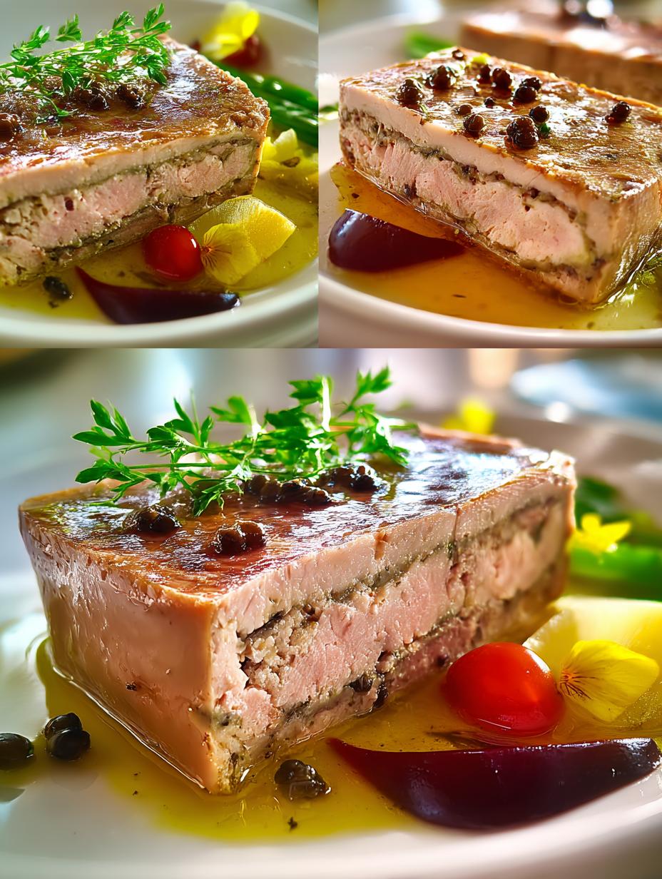 Decadent Foie Gras Terrine: A Gourmet Delight - Foie Gras Terrine - main visual representation
