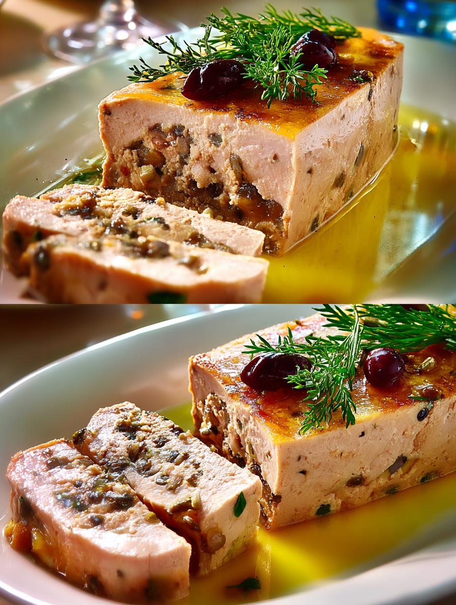 Decadent Foie Gras Terrine: A Gourmet Delight - Foie Gras Terrine - additional detail
