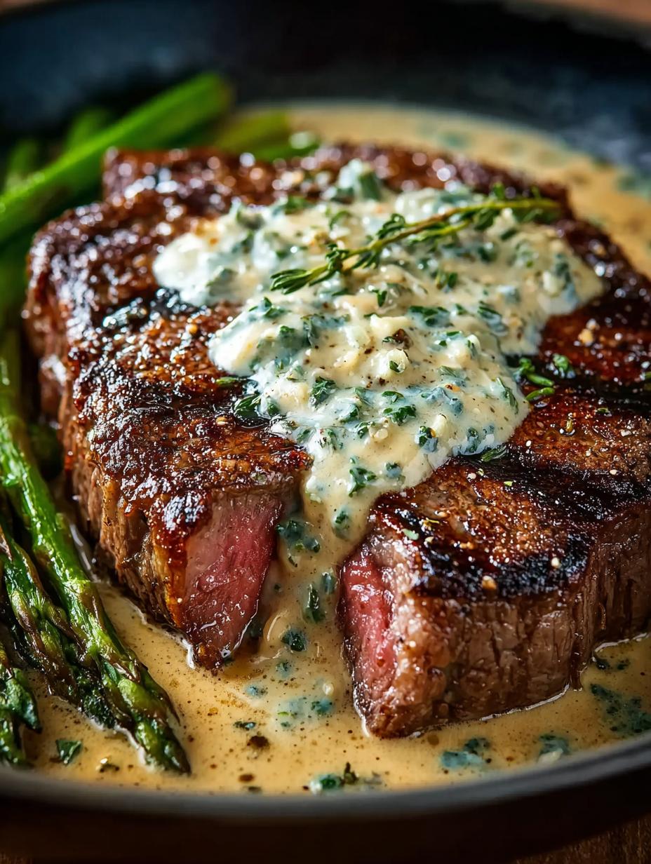 Garlic Butter Steak with
