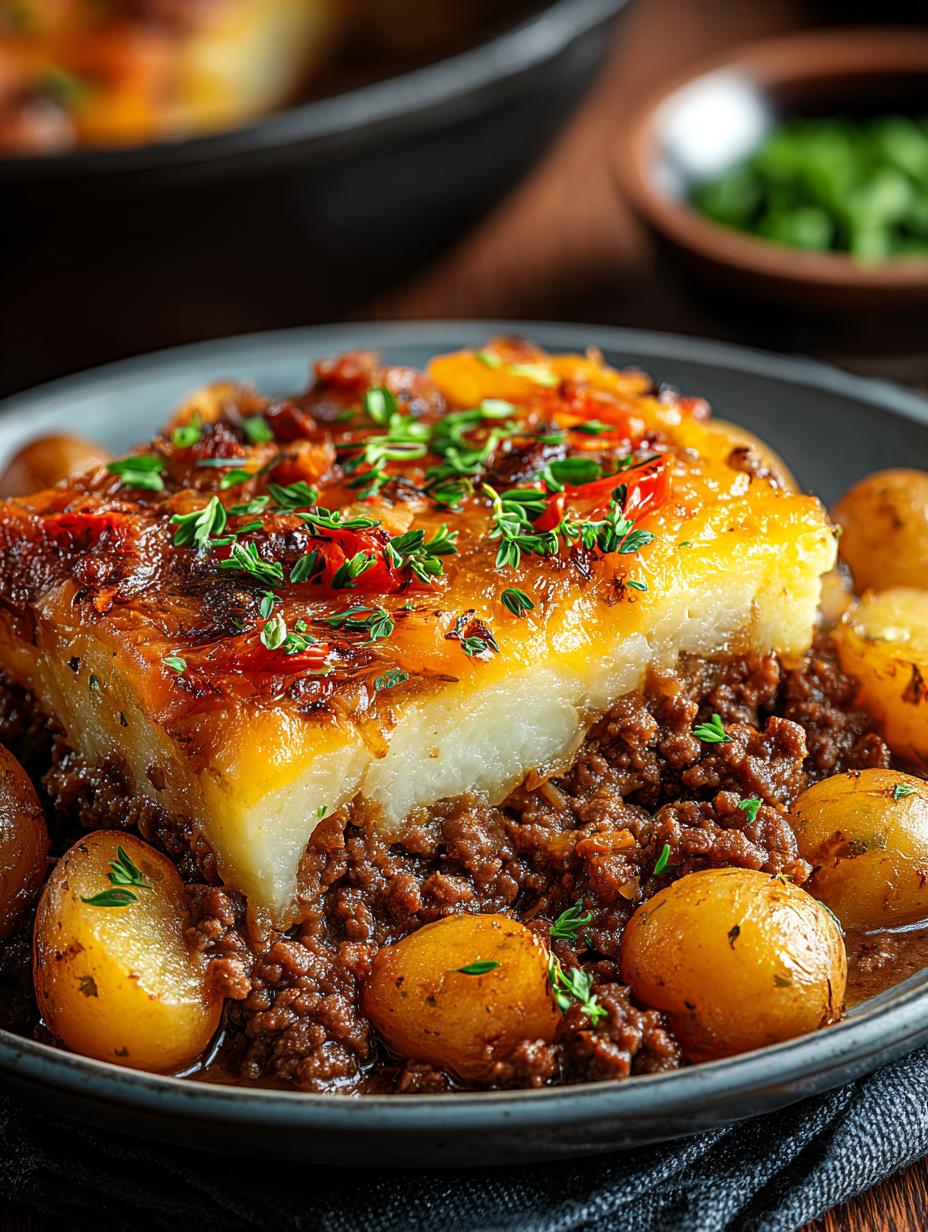 Ground Beef Potatoes Casserole: 10 Comforting Layers - Ground Beef Potatoes Casserole - main visual representation