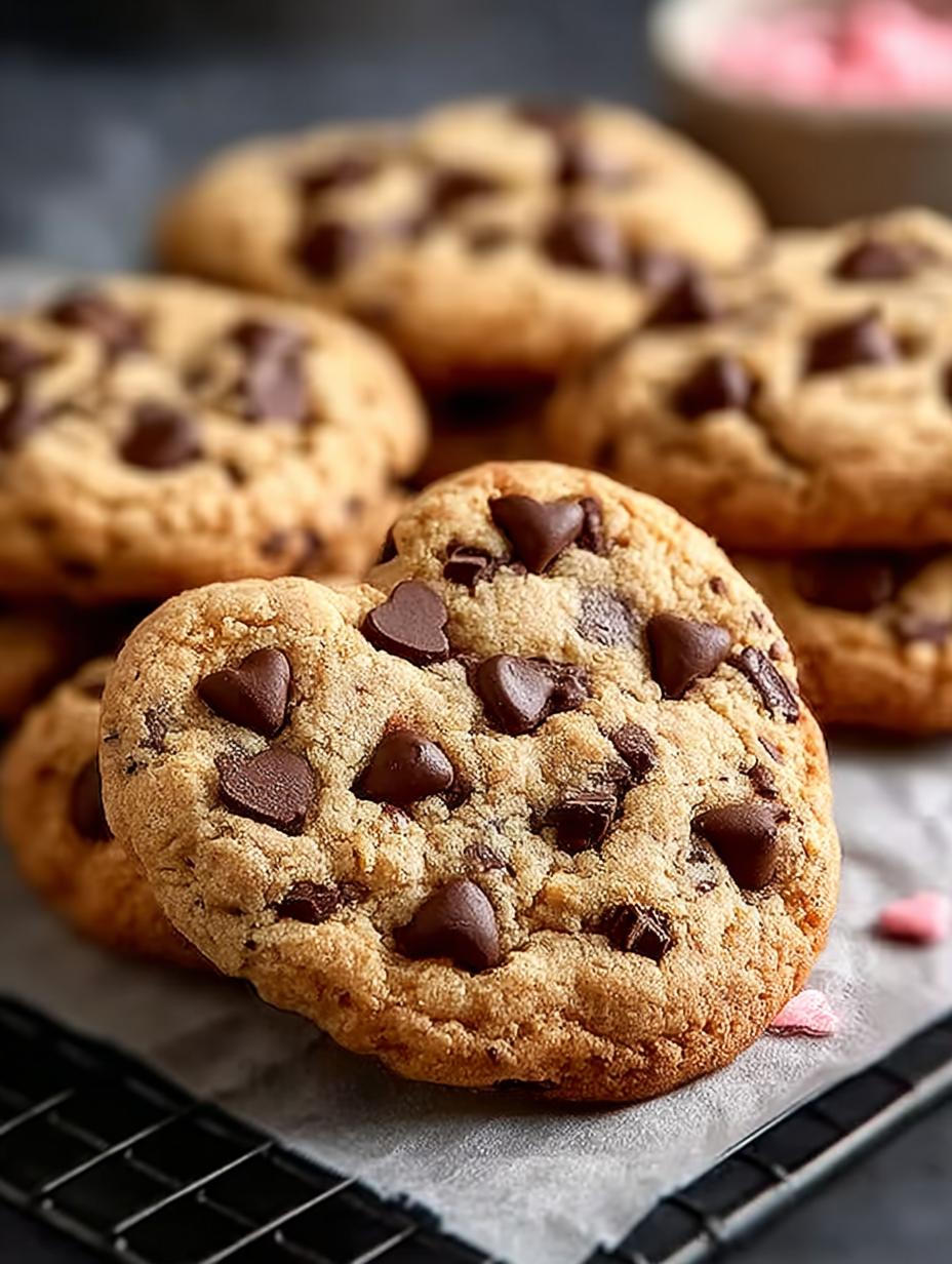 Heart Shaped Chocolate Chip Cookies: 7 Steps to Bliss - Heart Shaped Chocolate Chip - main visual representation