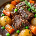 Hearty Cozy Crockpot Beef