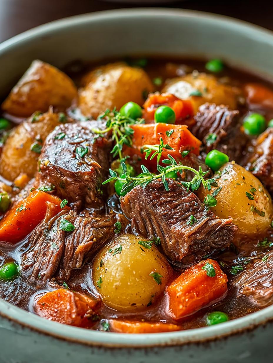 Hearty Cozy Crockpot Beef Stew: 10 Reasons to Love It - Hearty Cozy Crockpot Beef - additional detail
