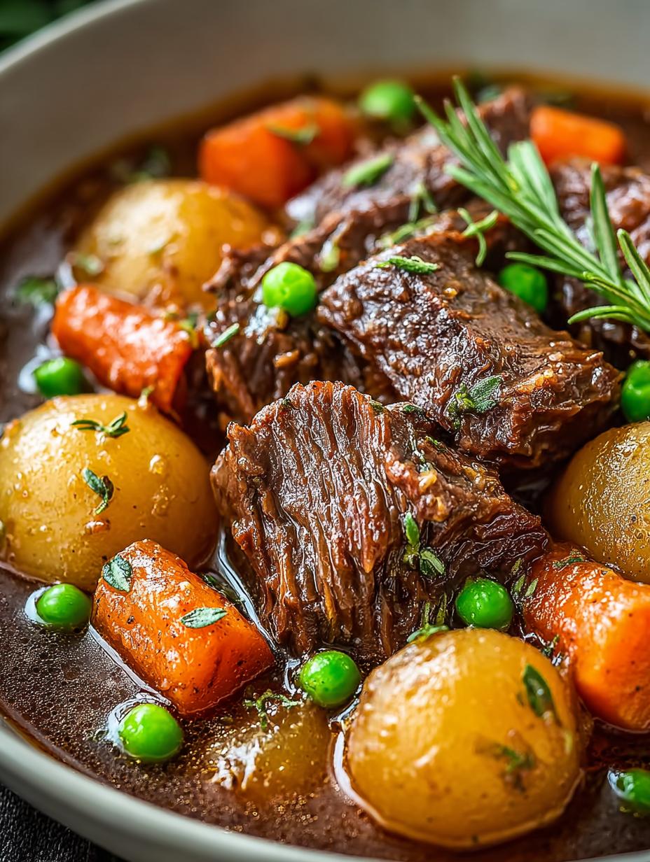 Hearty Cozy Crockpot Beef
