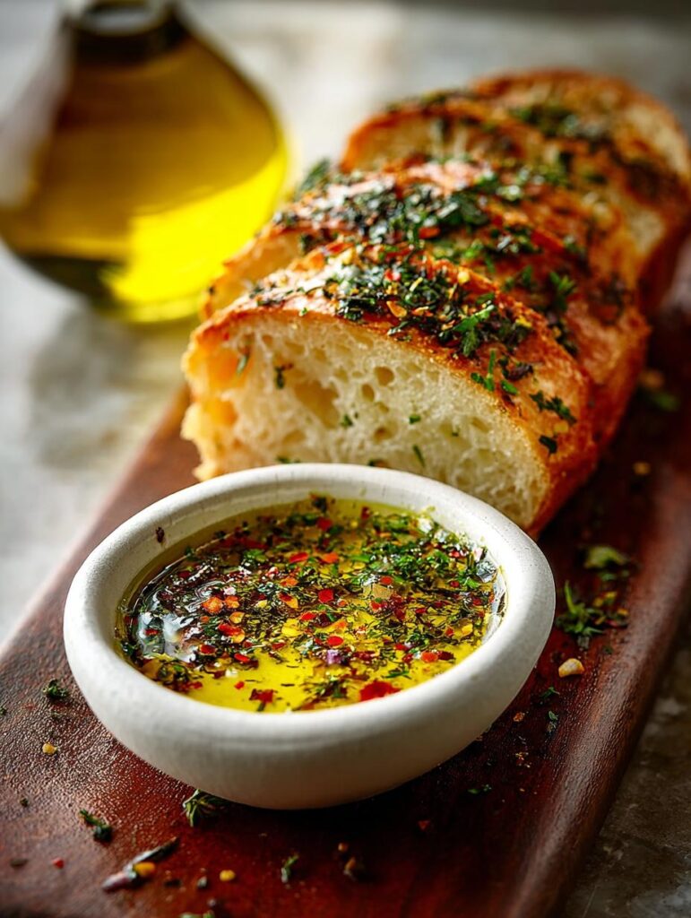 Herb Spice Bread Dipping