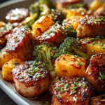 Honey Garlic Sheet Pan