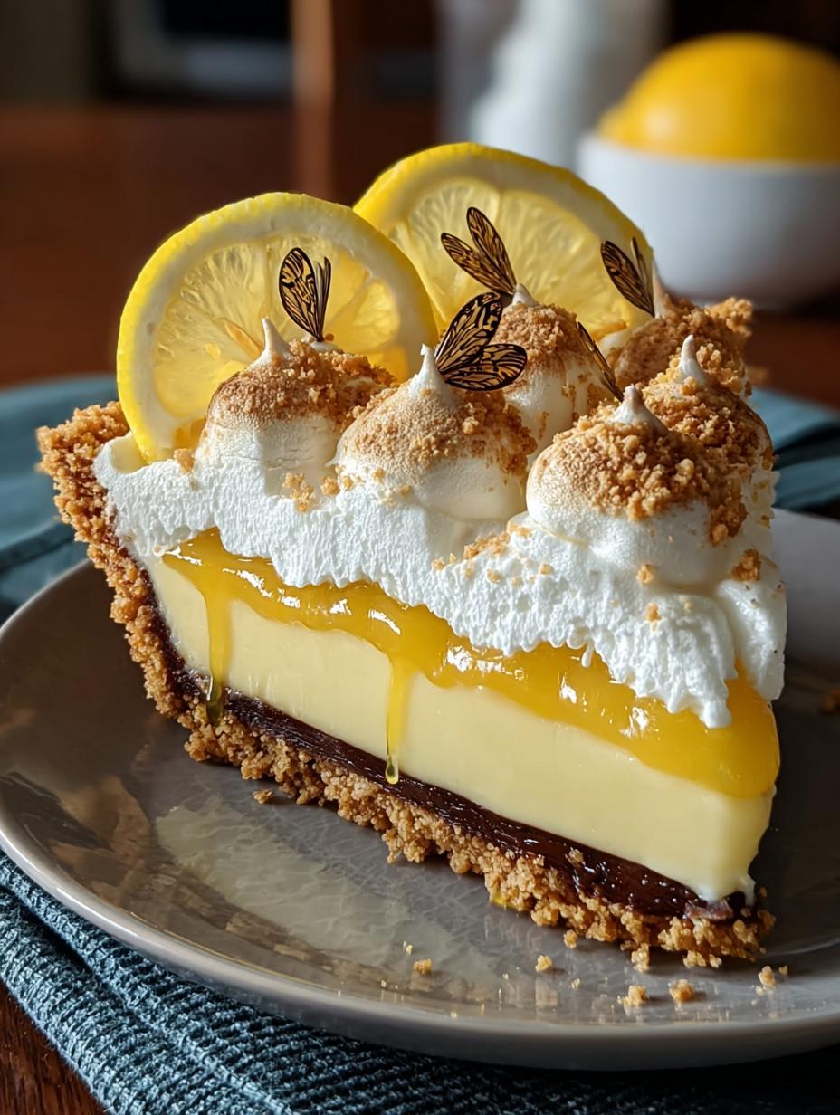 Delightful Honey Lemon Chiffon Pie for Spring Parties - Honey Lemon Chiffon Pie - main visual representation