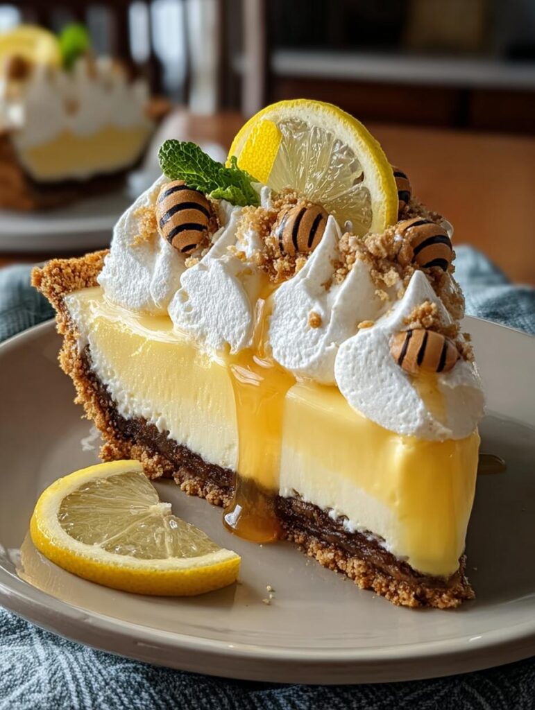 Honey Lemon Chiffon Pie