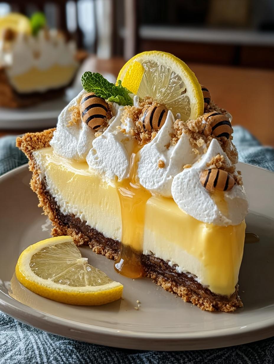 Honey Lemon Chiffon Pie