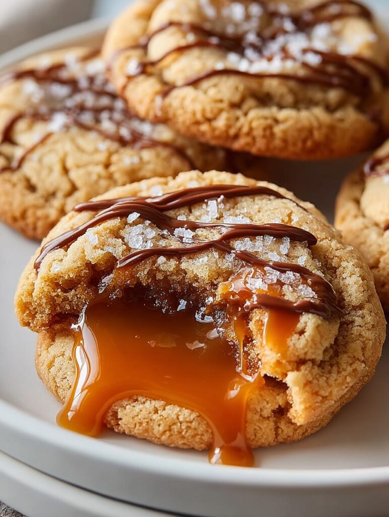 Irresistible Salted Caramel Cookie