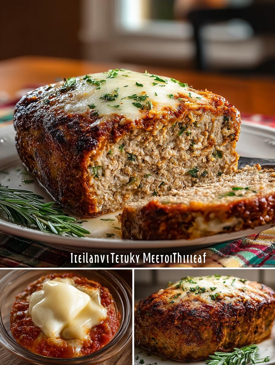 Italian Turkey Meatloaf