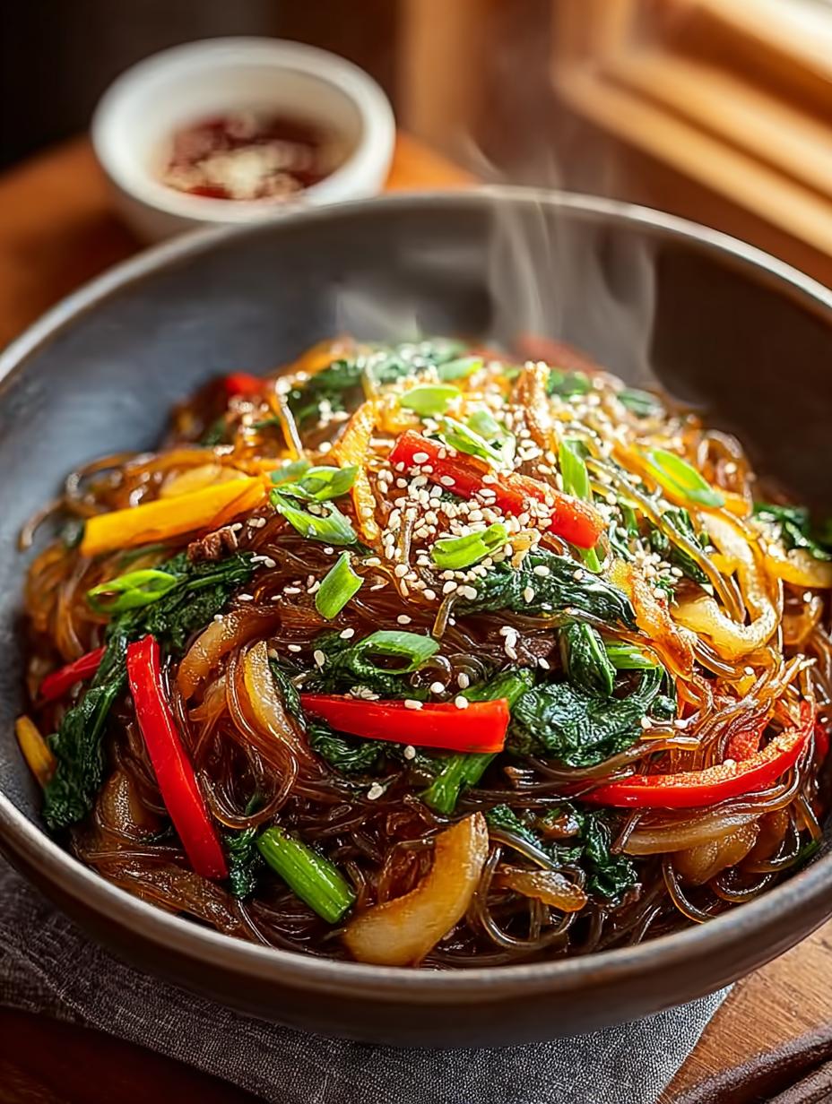 Japchae: 5 Reasons to Love This Korean Delight - Japchae - main visual representation