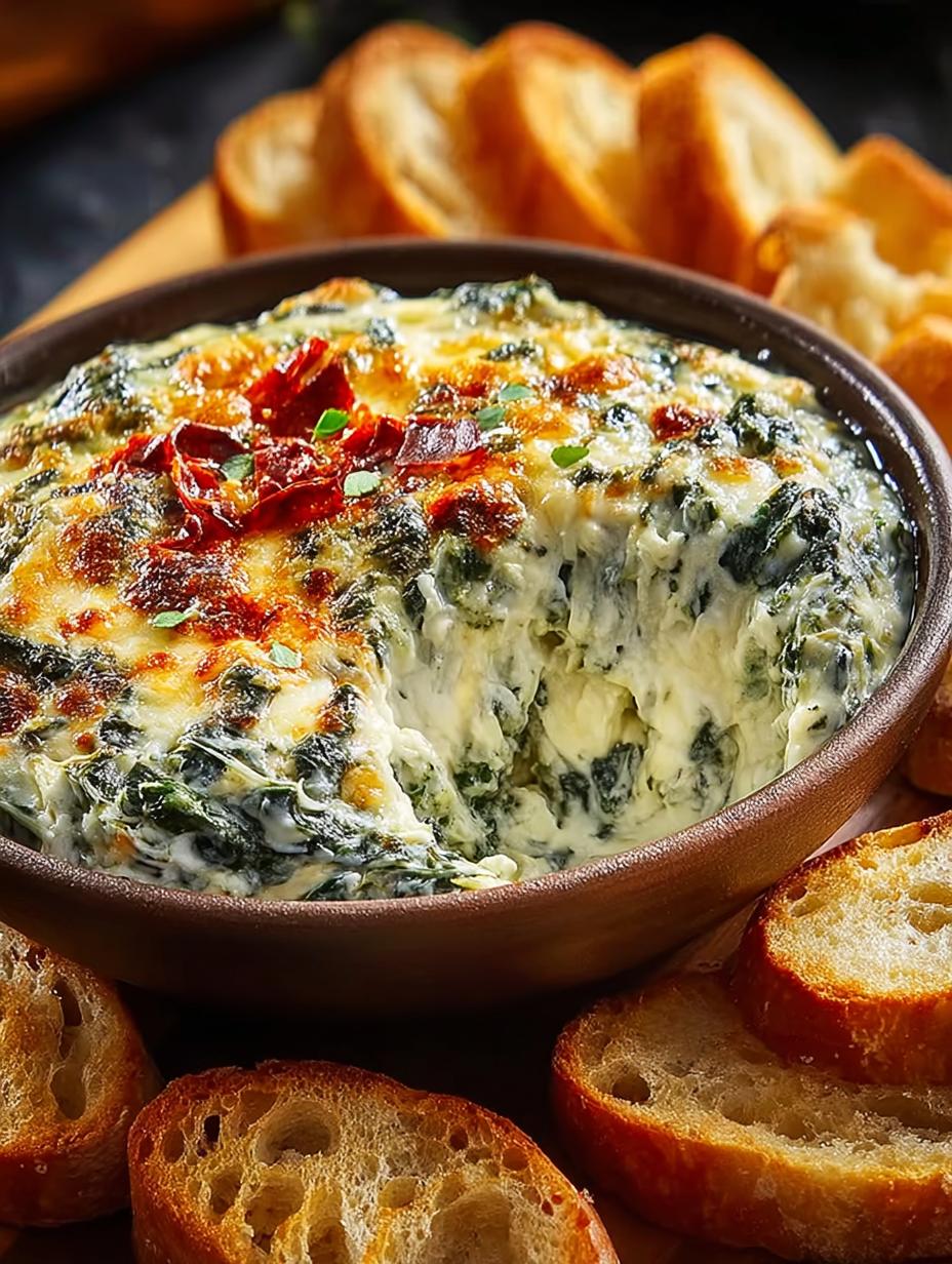 Irresistible Knorr Spinach Dip with fresh ingredients ready to serve