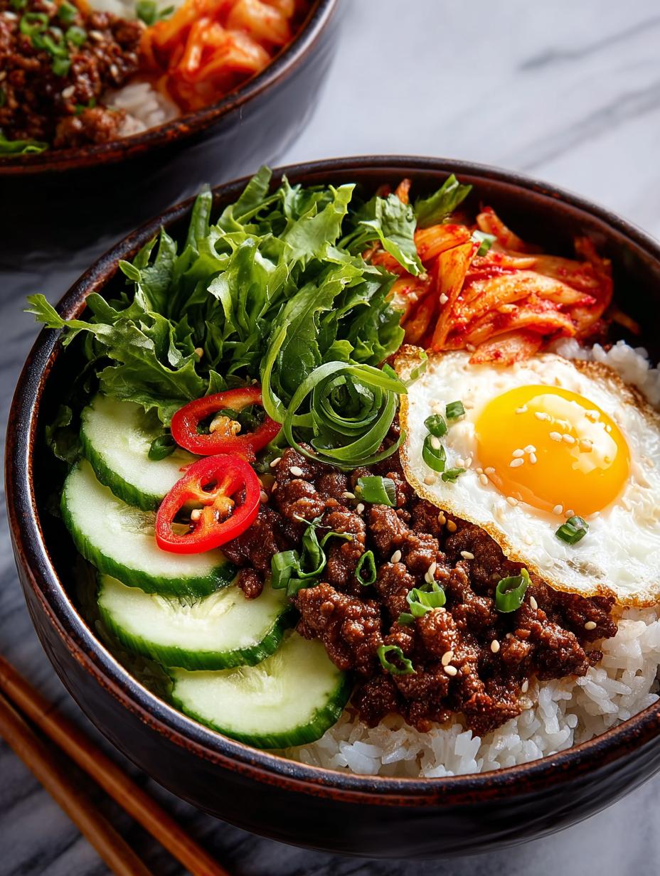 Korean Beef Bowl: 15-Minute Weeknight Delight - Korean Beef Bowl - additional detail
