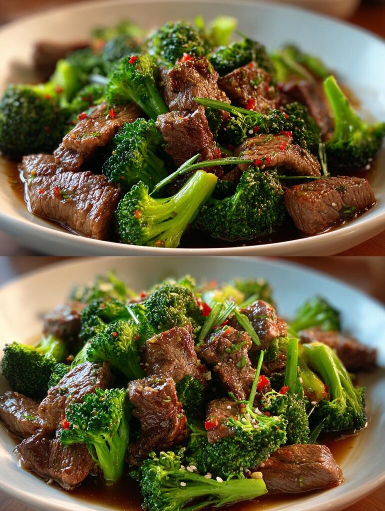 Lazy Beef Broccoli