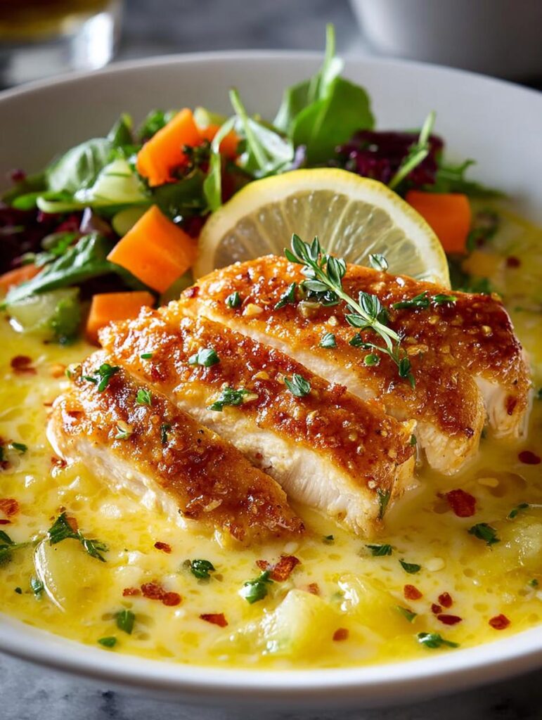 Lemon Ginger Turmeric Chicken