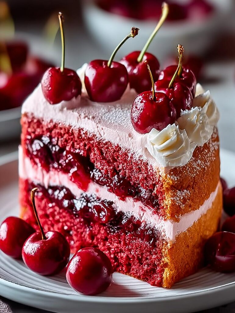 Maraschino Cherry Cake